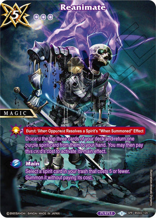 Reanimate (SPR) (2120) [BSS02] - Battle Spirits Saga Single