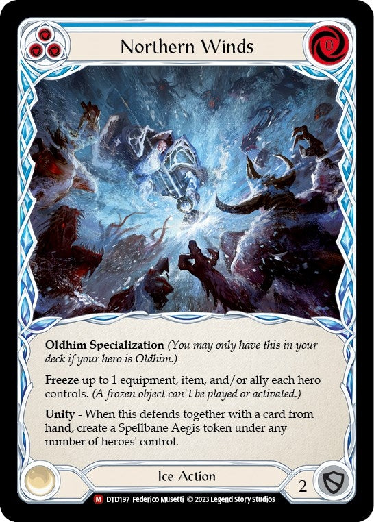Northern Winds (197) [DTD] - Flesh and Blood TCG Single