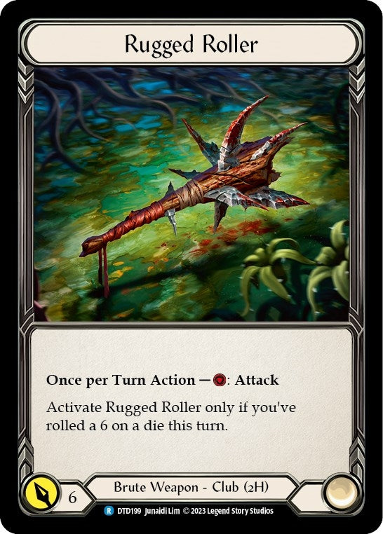 Rugged Roller (199) [DTD] - Flesh and Blood TCG Single