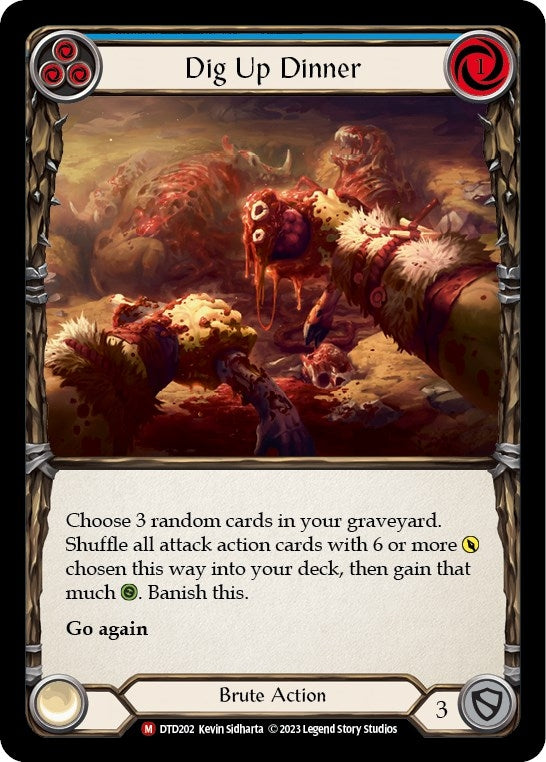 Dig Up Dinner (202) [DTD] - Flesh and Blood TCG Single