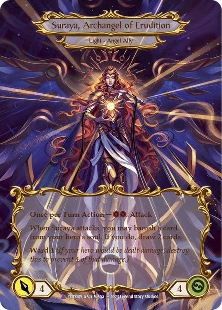 Figment of Erudition // Suraya Archangel of Erudition (Marvel) (5) [DTD] - Flesh and Blood TCG Single