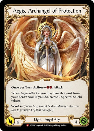 Figment of Protection // Aegis Archangel of Protection (7) [DTD] - Flesh and Blood TCG Single