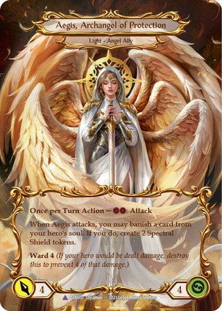 Figment of Protection // Aegis Archangel of Protection (Marvel) (7) [DTD] - Flesh and Blood TCG Single