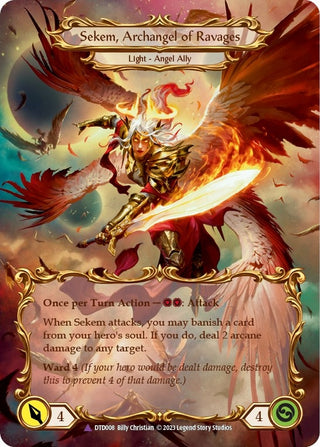 Figment of Ravages // Sekem Archangel of Ravages (Marvel) (8) [DTD] - Flesh and Blood TCG Single