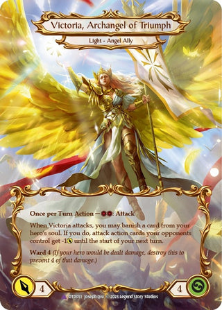 Figment of Triumph // Victoria Archangel of Triumph (Marvel) (11) [DTD] - Flesh and Blood TCG Single