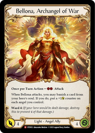 Figment of War // Bellona Archangel of War (12) [DTD] - Flesh and Blood TCG Single
