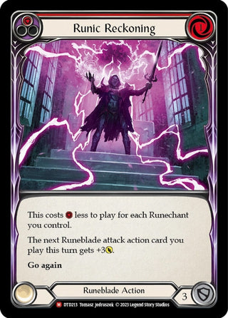 Runic Reckoning (213) [DTD] - Flesh and Blood TCG Single