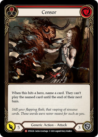 Censor (226) [DTD] - Flesh and Blood TCG Single