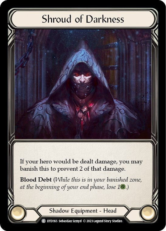 Shroud of Darkness (165) [DTD] - Flesh and Blood TCG Single