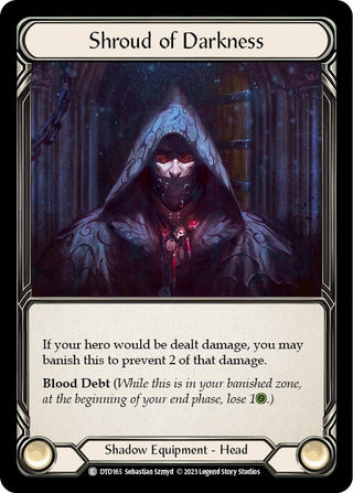 Shroud of Darkness (165) [DTD] - Flesh and Blood TCG Single