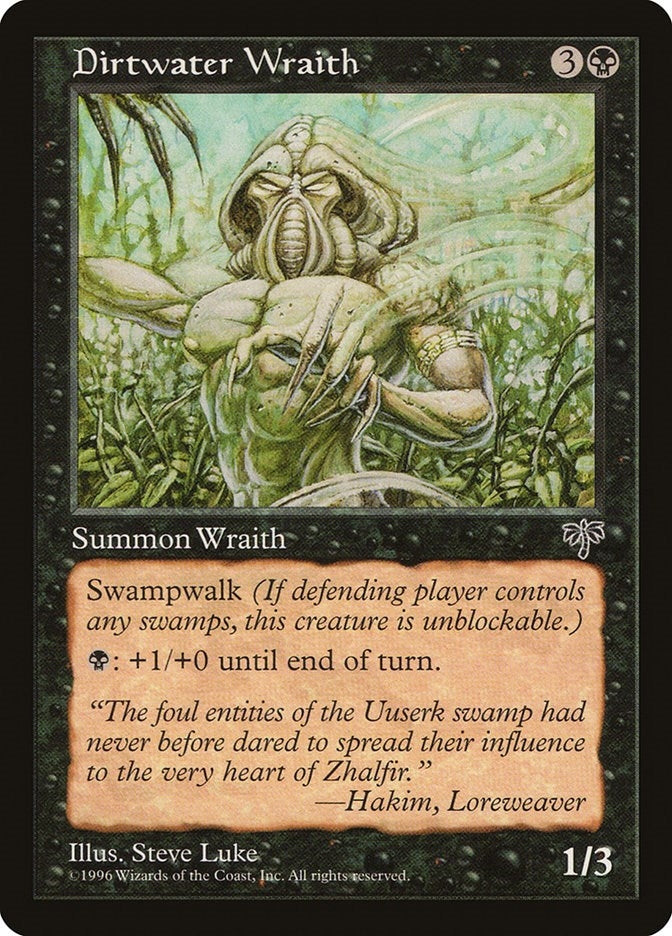Dirtwater Wraith [MIR] - MTG Single