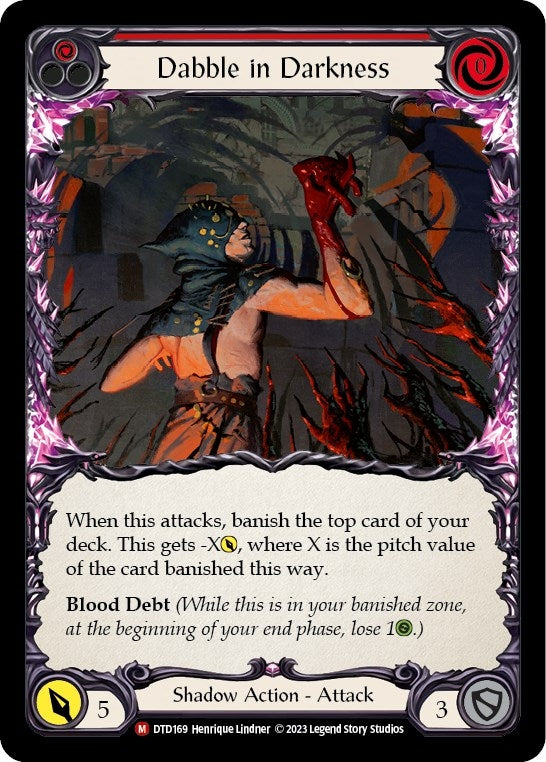 Dabble in Darkness (169) [DTD] - Flesh and Blood TCG Single