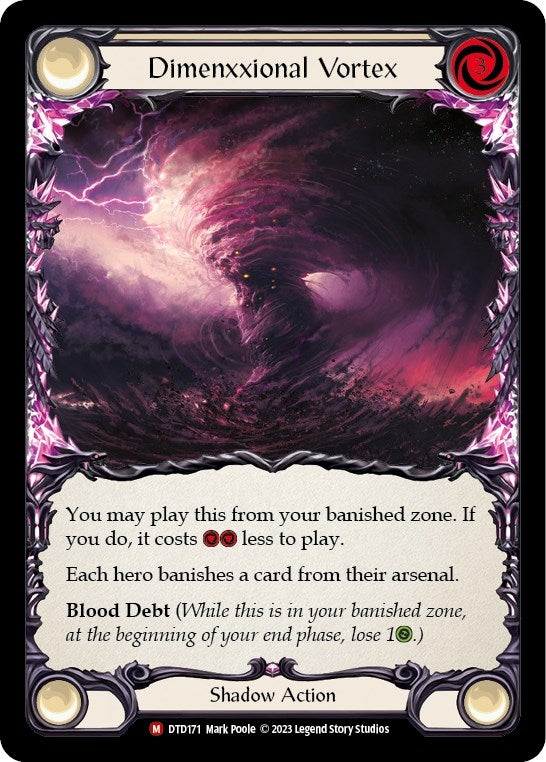 Dimenxxional Vortex (171) [DTD] - Flesh and Blood TCG Single