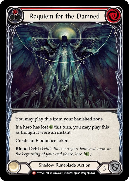 Requiem for the Damned (141) [DTD] - Flesh and Blood TCG Single