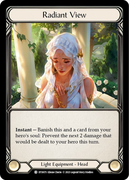 Radiant View (75) [DTD] - Flesh and Blood TCG Single