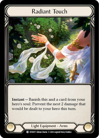 Radiant Touch (77) [DTD] - Flesh and Blood TCG Single