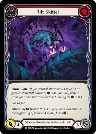 Rift Skitter (Red) (152) [DTD] - Flesh and Blood TCG Single
