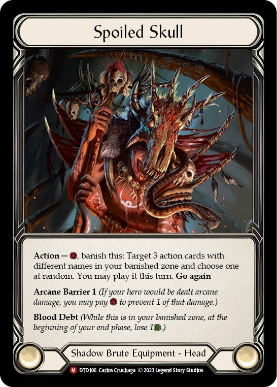 Spoiled Skull (106) [DTD] - Flesh and Blood TCG Single