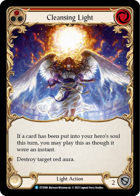 Cleansing Light (Red) (88) [DTD] - Flesh and Blood TCG Single