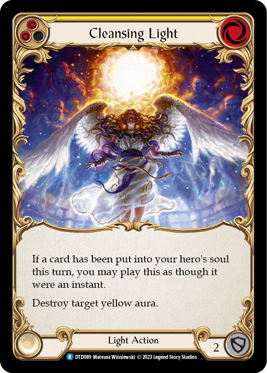 Cleansing Light (Yellow) (89) [DTD] - Flesh and Blood TCG Single