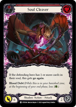 Soul Cleaver (Red) (184) [DTD] - Flesh and Blood TCG Single