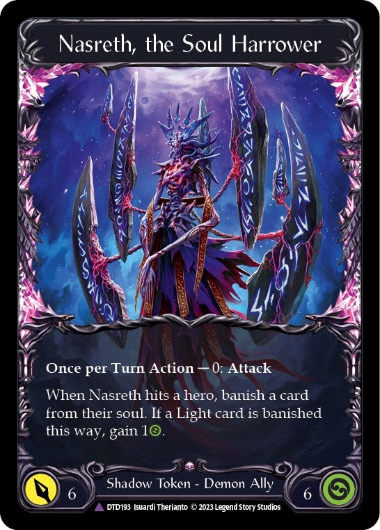 Nasreth the Soul Harrower (Marvel) (193) [DTD] - Flesh and Blood TCG Single