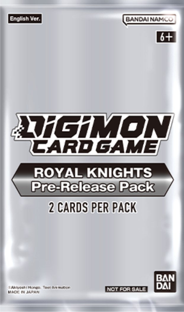 Versus Royal Knight Pre-Release Pack [BT13_PR] - Digimon Card Game Sealed