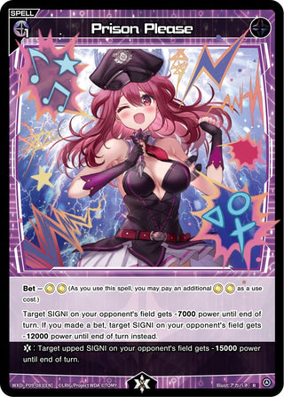 Prison Please (9083) [WXDi-P09] - WIXOSS Single
