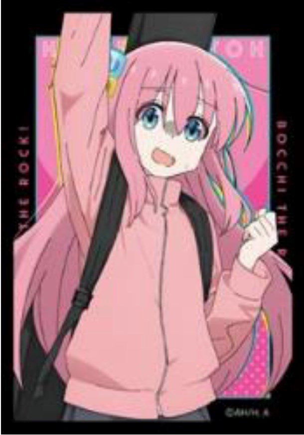 Image for Aniplex Character Sleeves "Bocchi the Rock!" Hitori Goto (Jumping) (70-Pack) - Card Sleeves