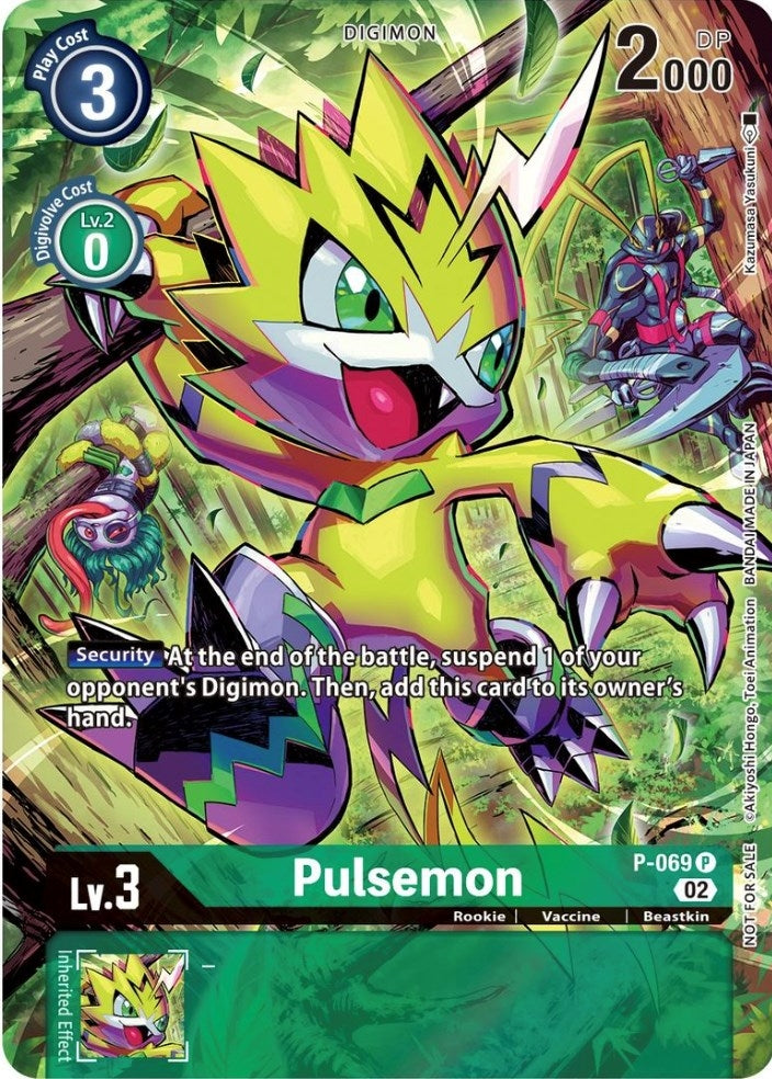 Pulsemon - P-069 (Official Tournament Pack Vol.10) (69) [D-PR] - Digimon Card Game Single