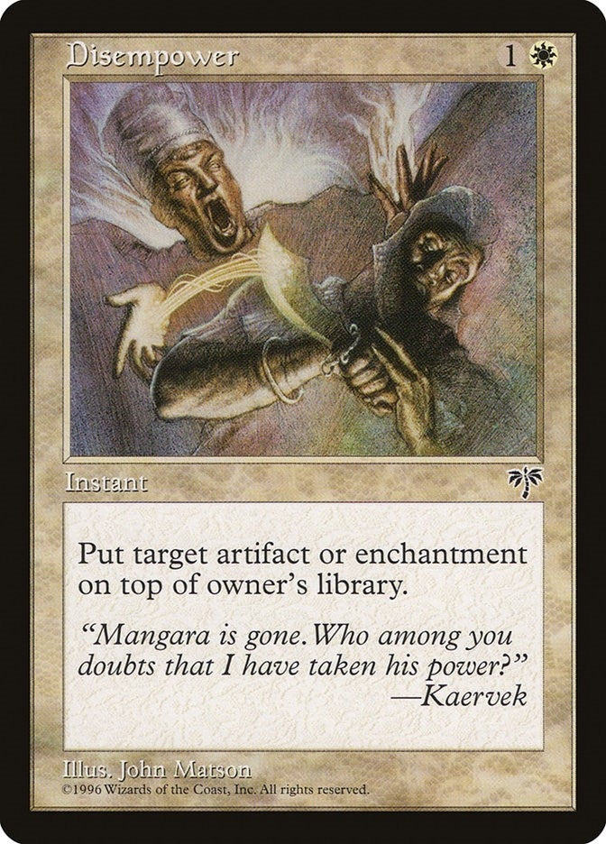 Disempower [MIR] - MTG Single