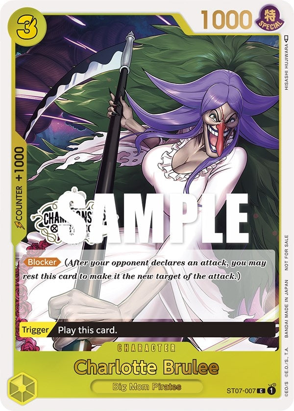 Charlotte Brulee (Store Championship Participation Pack) (7007) (OP-PR) - One Piece Card Game Single