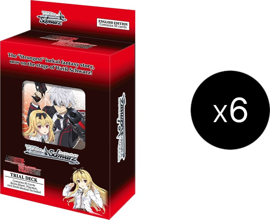 Arifureta: From Commonplace to World’s Strongest Trial Deck Display - Weiss Schwarz Sealed
