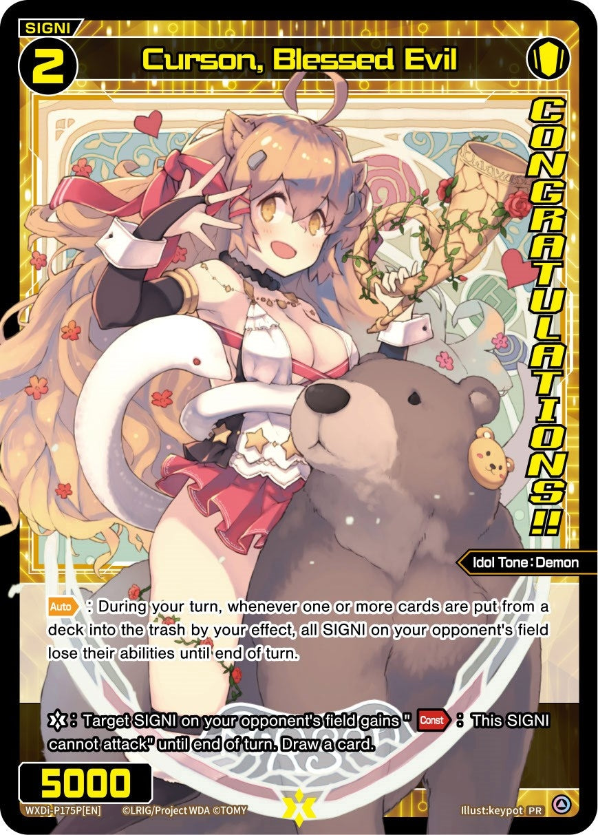 Curson Blessed Evil (June 2023) (Winner) (175) [WXDi-P] - WIXOSS Single
