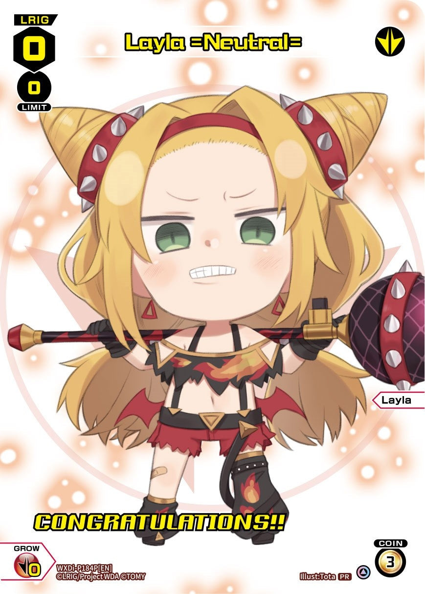 Layla =Neutral= (July 2023) (Winner) (184) [WXDi-P] - WIXOSS Single