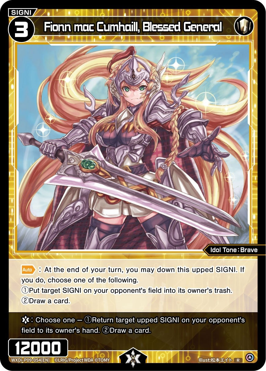 Fionn mac Cumhaill Blessed General (9054) [WXDi-P09] - WIXOSS Single