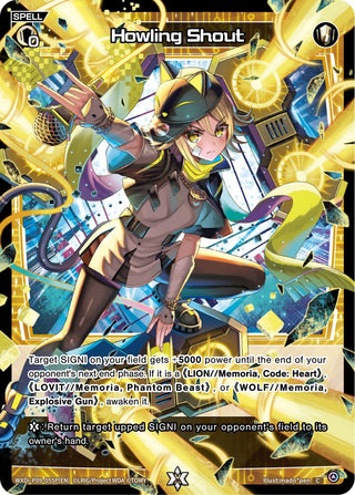 Howling Shout (Parallel Foil) (9055) [WXDi-P09] - WIXOSS Single