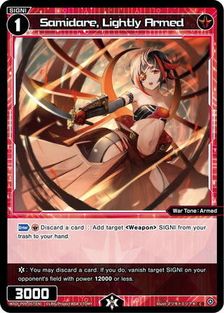 Samidare Lightly Armed (9057) [WXDi-P09] - WIXOSS Single