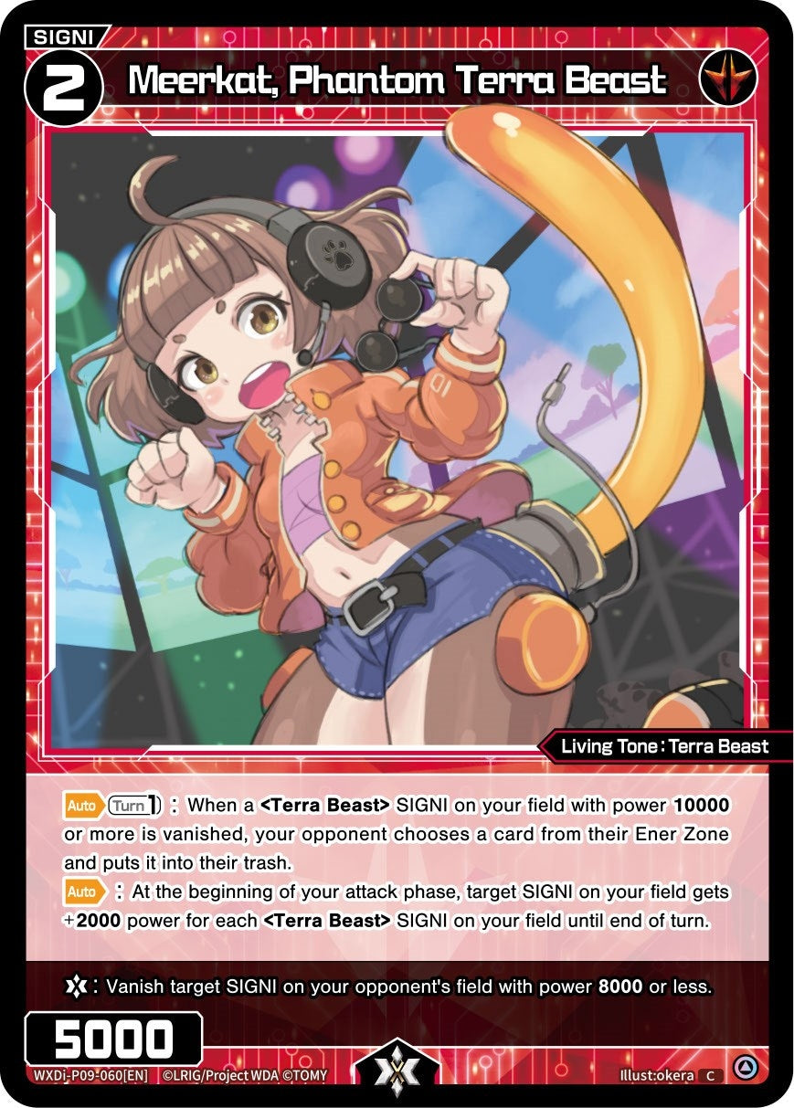 Meerkat Phantom Terra Beast (9060) [WXDi-P09] - WIXOSS Single