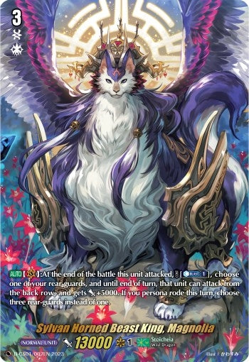 Sylvan Horned Beast King Magnolia (1007) [D-CS01] - Cardfight Vanguard Single