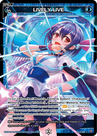 LIVELY LIVE (Parallel Foil) (9069) [WXDi-P09] - WIXOSS Single