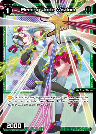 Fleming Jade Wisdom (Parallel Foil) (9072) [WXDi-P09] - WIXOSS Single