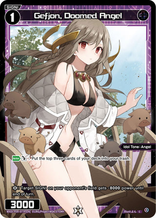 Gefjon Doomed Angel (Parallel Foil) (9077) [WXDi-P09] - WIXOSS Single
