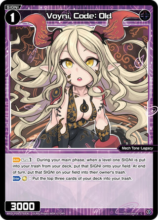 Voyni Code: Old (9079) [WXDi-P09] - WIXOSS Single