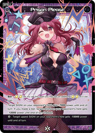 Prison Please (Parallel Foil) (9083) [WXDi-P09] - WIXOSS Single