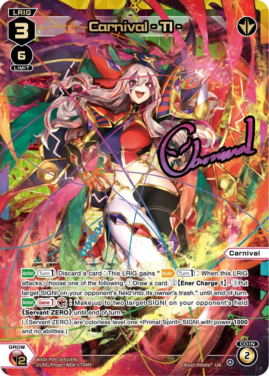 Carnival - TI - (UR) (9005) [WXDi-P09] - WIXOSS Single