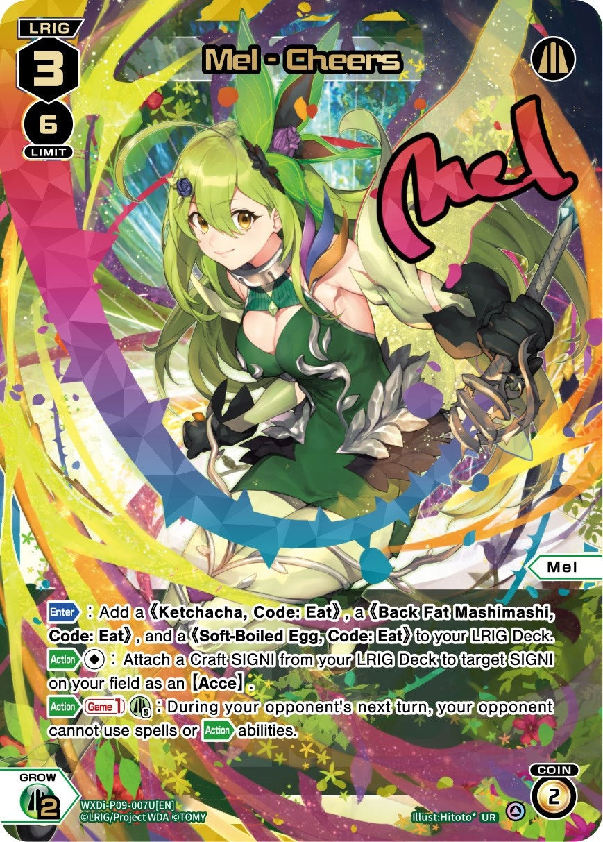 Mel - Cheers (UR) (9007) [WXDi-P09] - WIXOSS Single