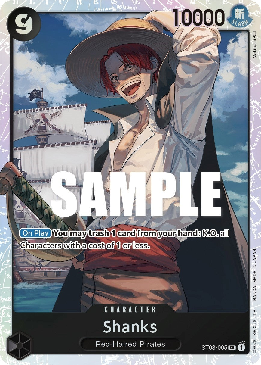 Shanks (8005) (ST-08) - One Piece Card Game Single
