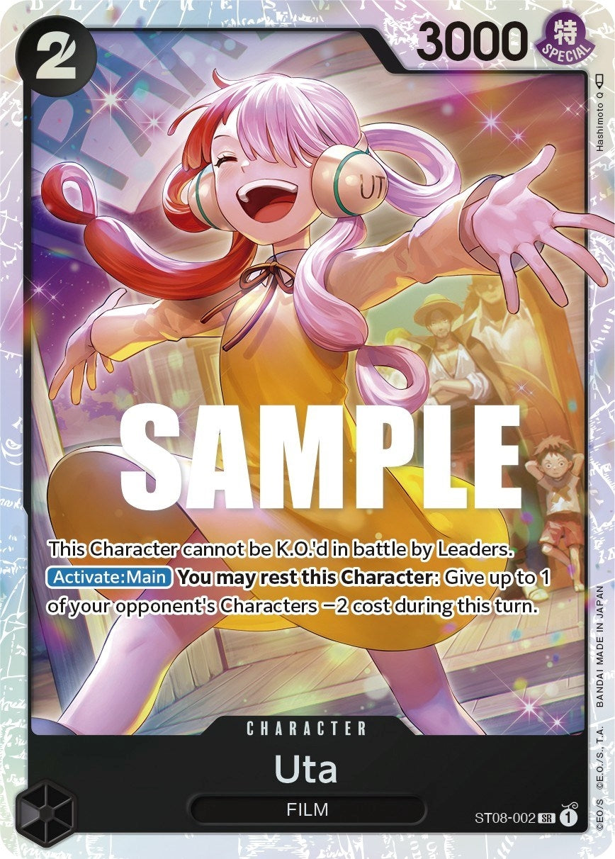 Uta (8002) (ST-08) - One Piece Card Game Single