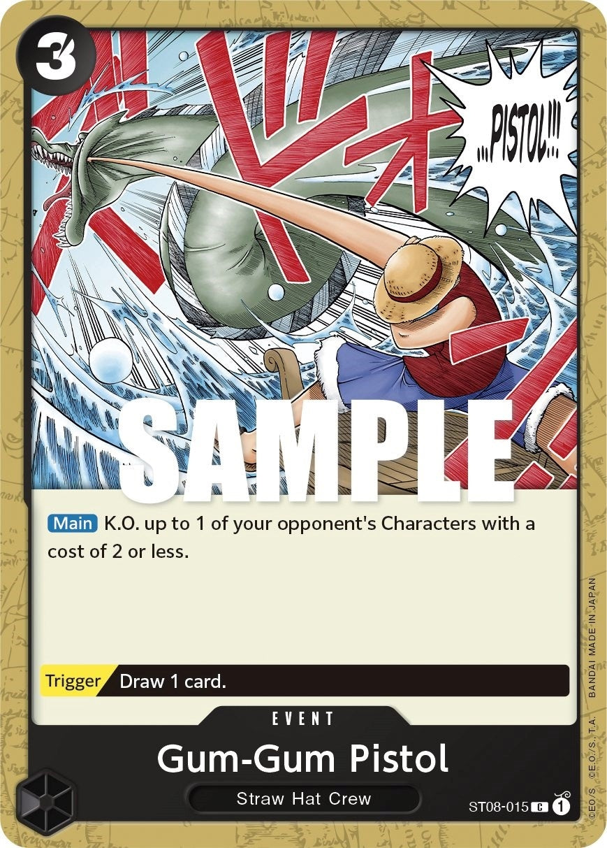 Gum-Gum Pistol (8015) (ST-08) - One Piece Card Game Single